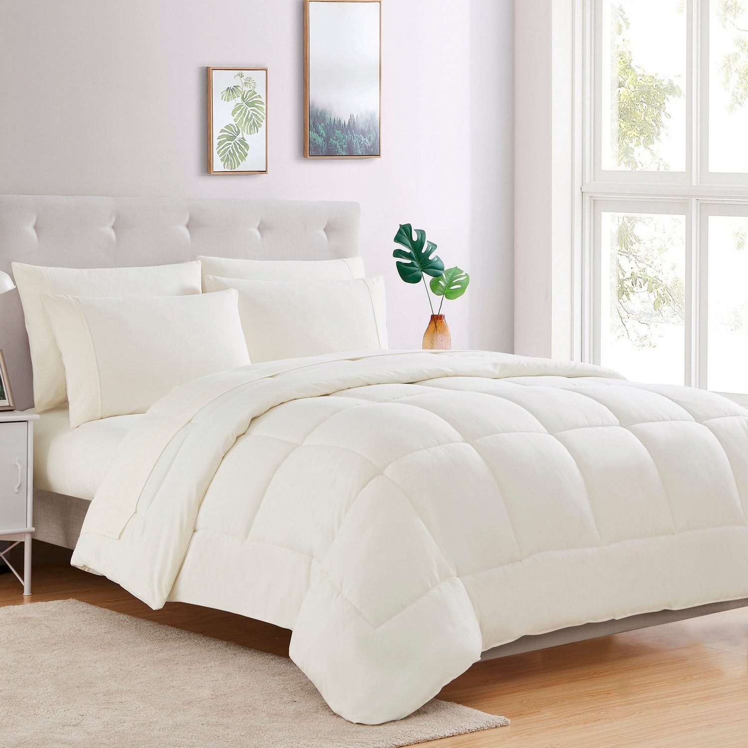 Down Alternative Comforter Ivory - Set
