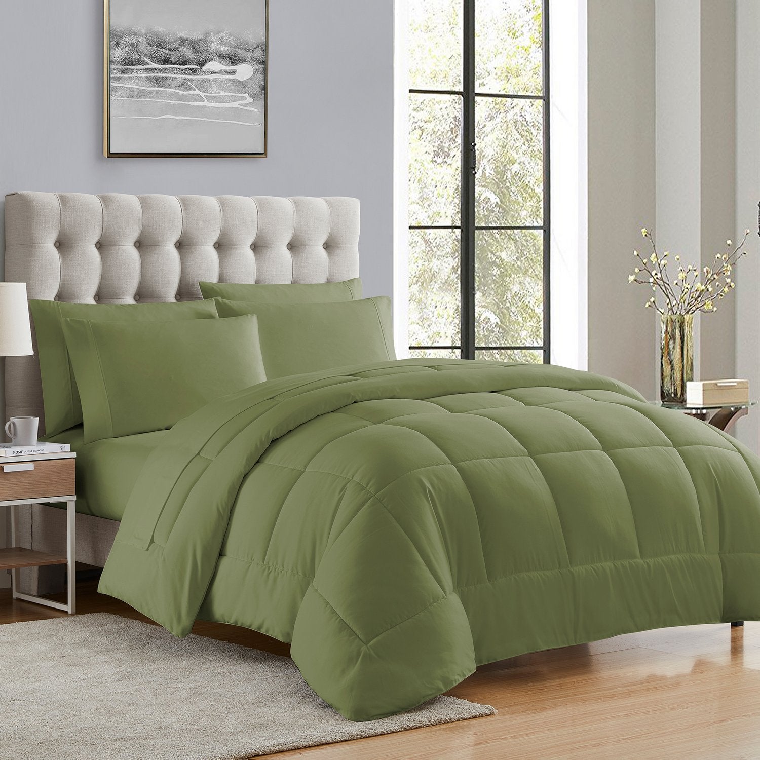 Down Alternative Comforter Sage - Set