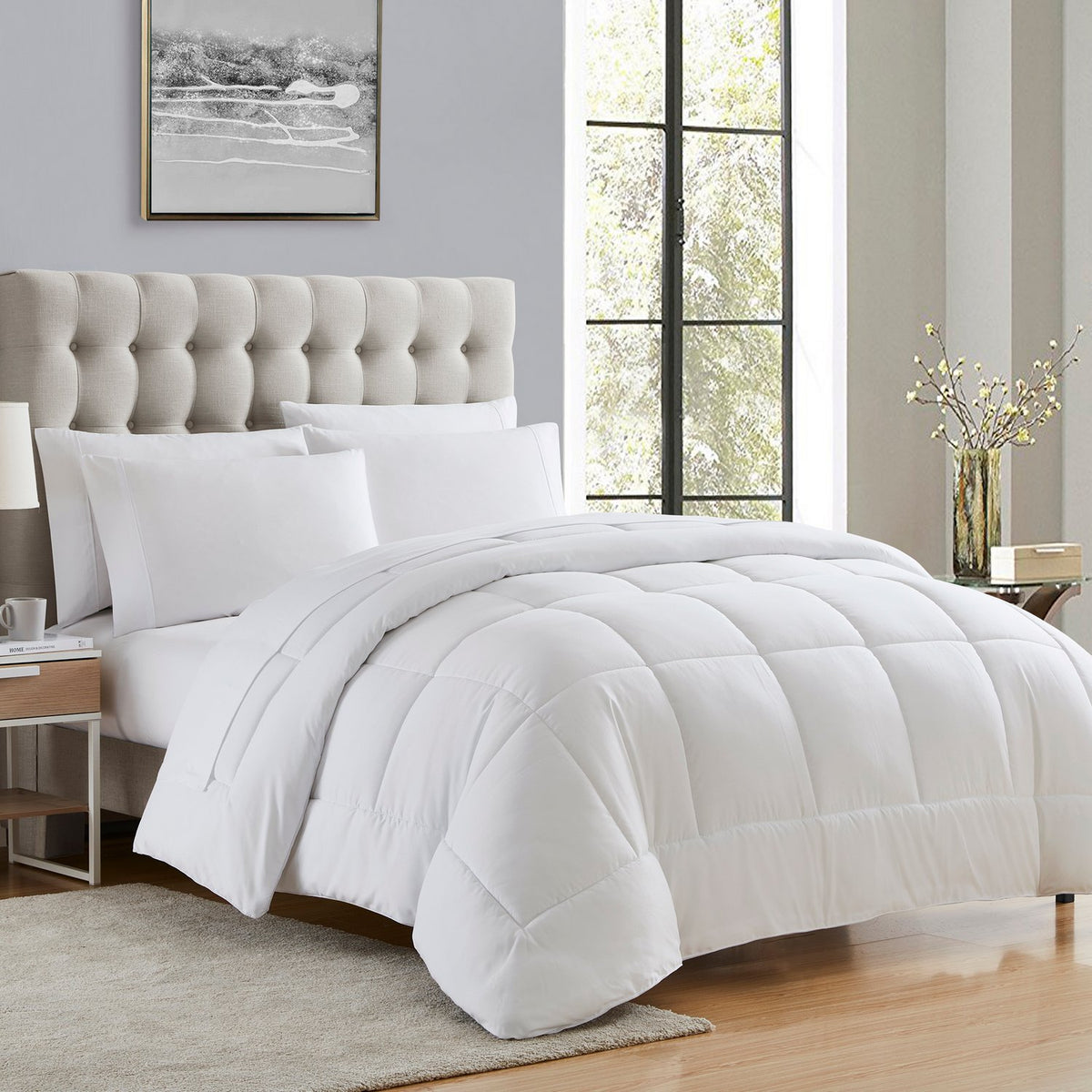 Down Alternative Comforter White - Set