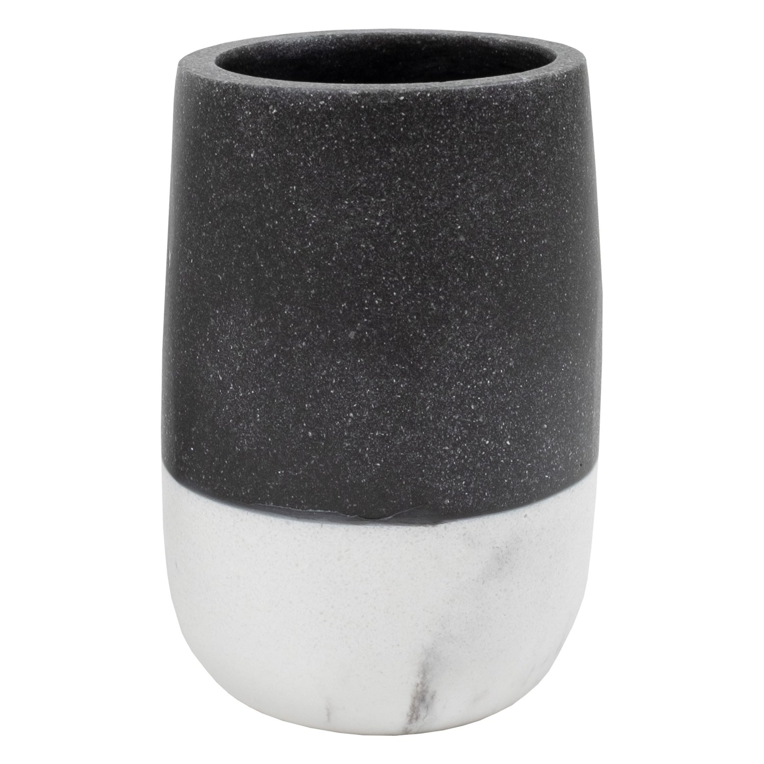 Marbleized Bathroom Accessory Set Tumbler