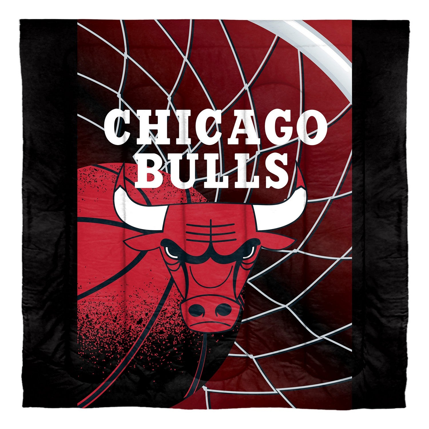 NBA Comforter Sham Set Chicago Bulls Comforter Full/Queen