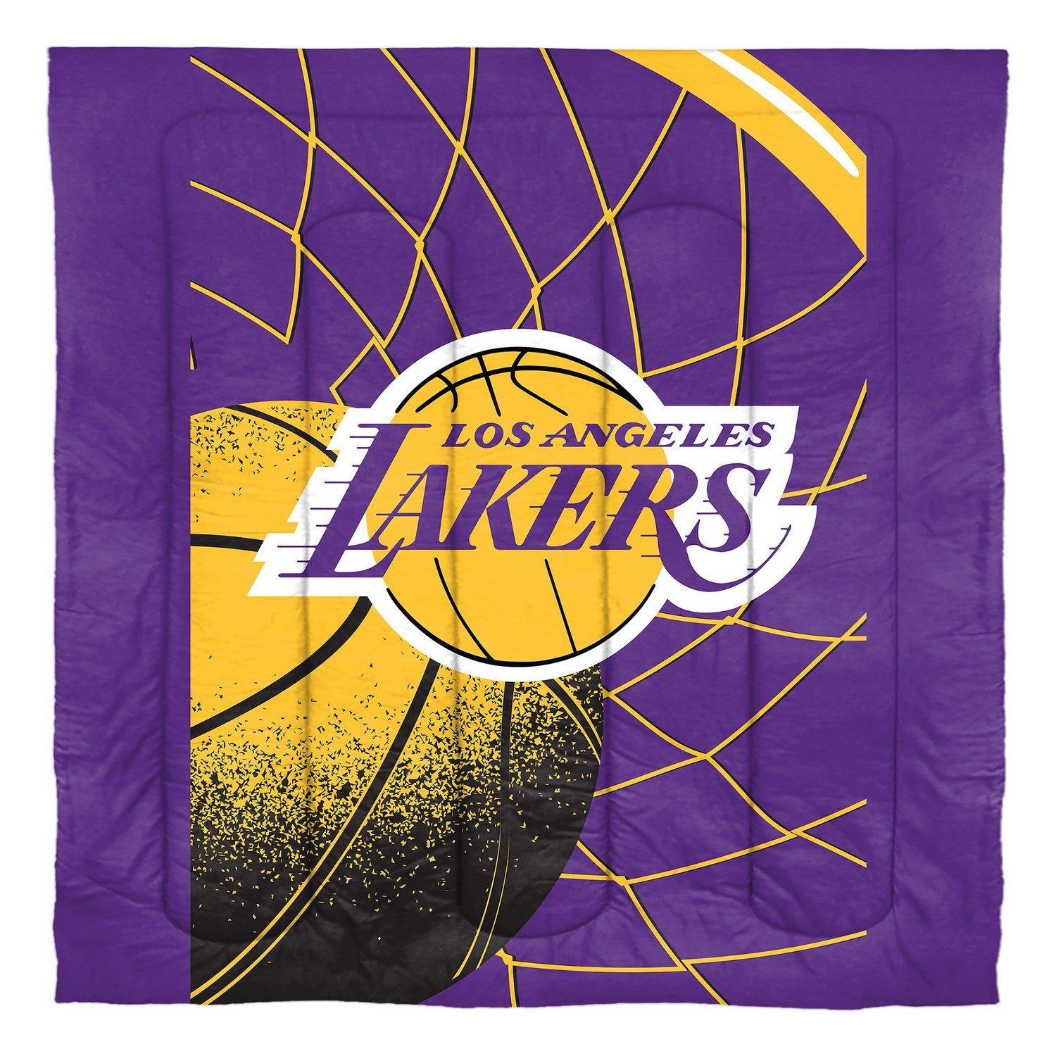NBA Comforter Sham Set Los Angeles Lakers Comforter Full/Queen