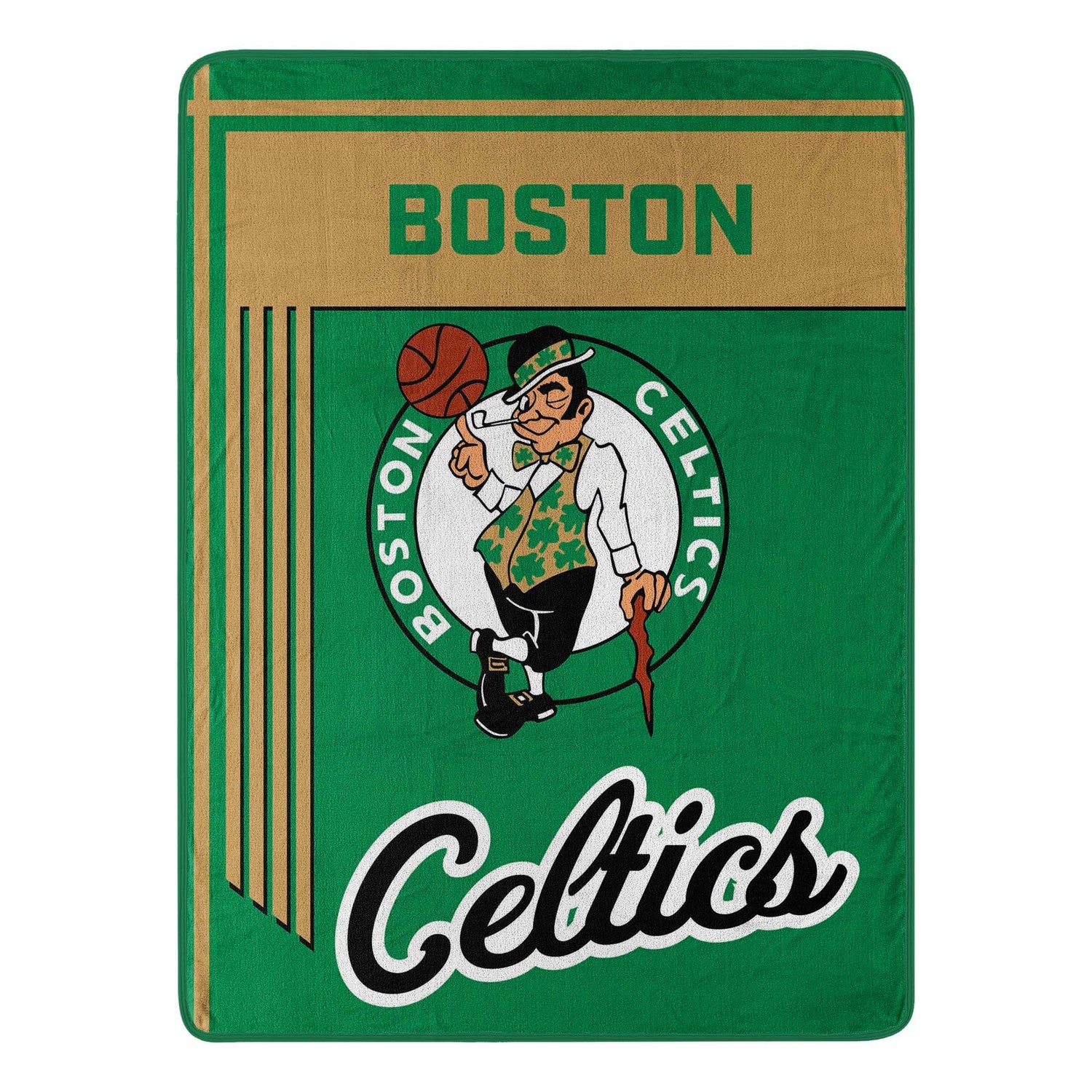 NBA Microfiber Throw Blanket Boston Celtics Open Blanket