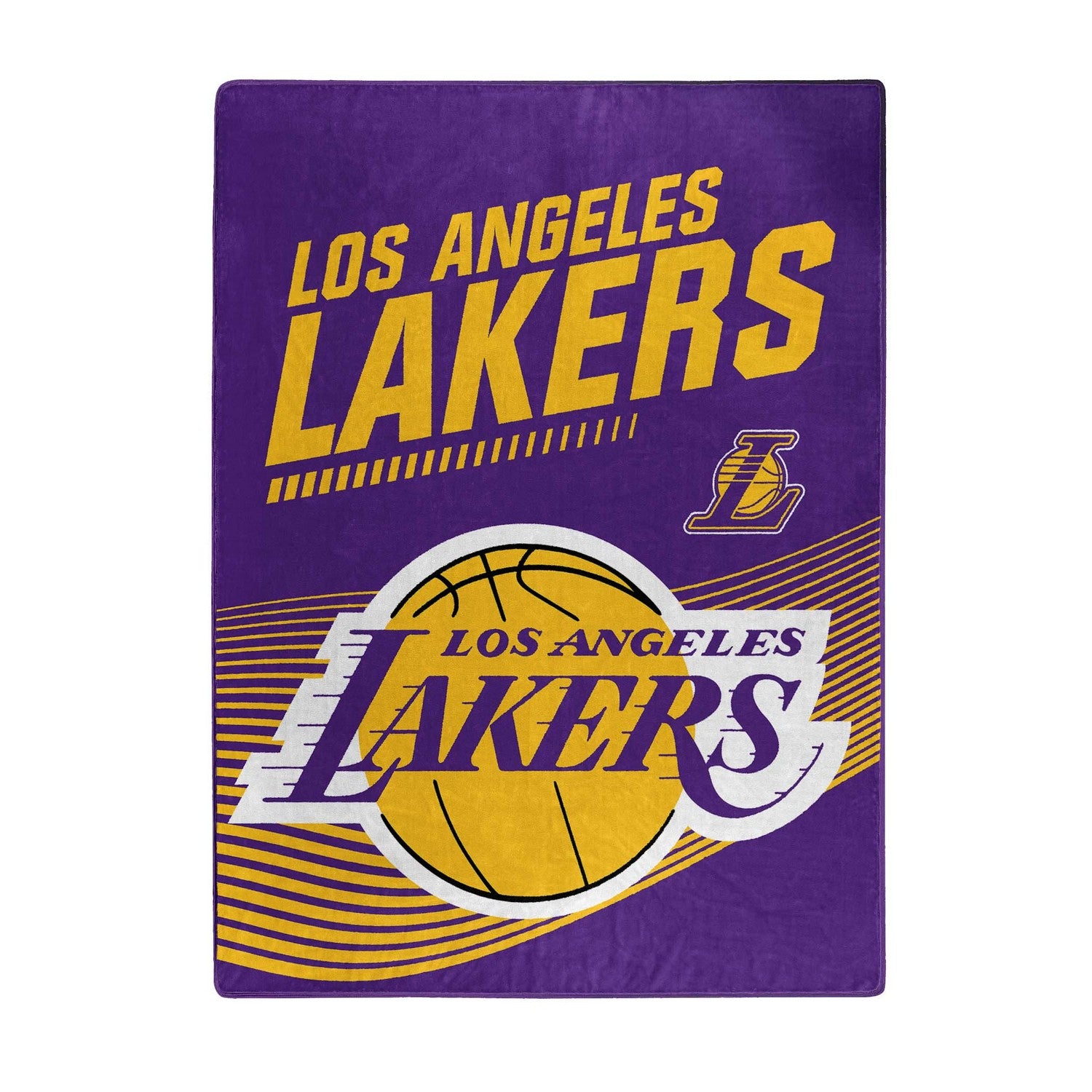 Los Angeles Lakers NBA Officially Licensed Throw Blanket 60x80