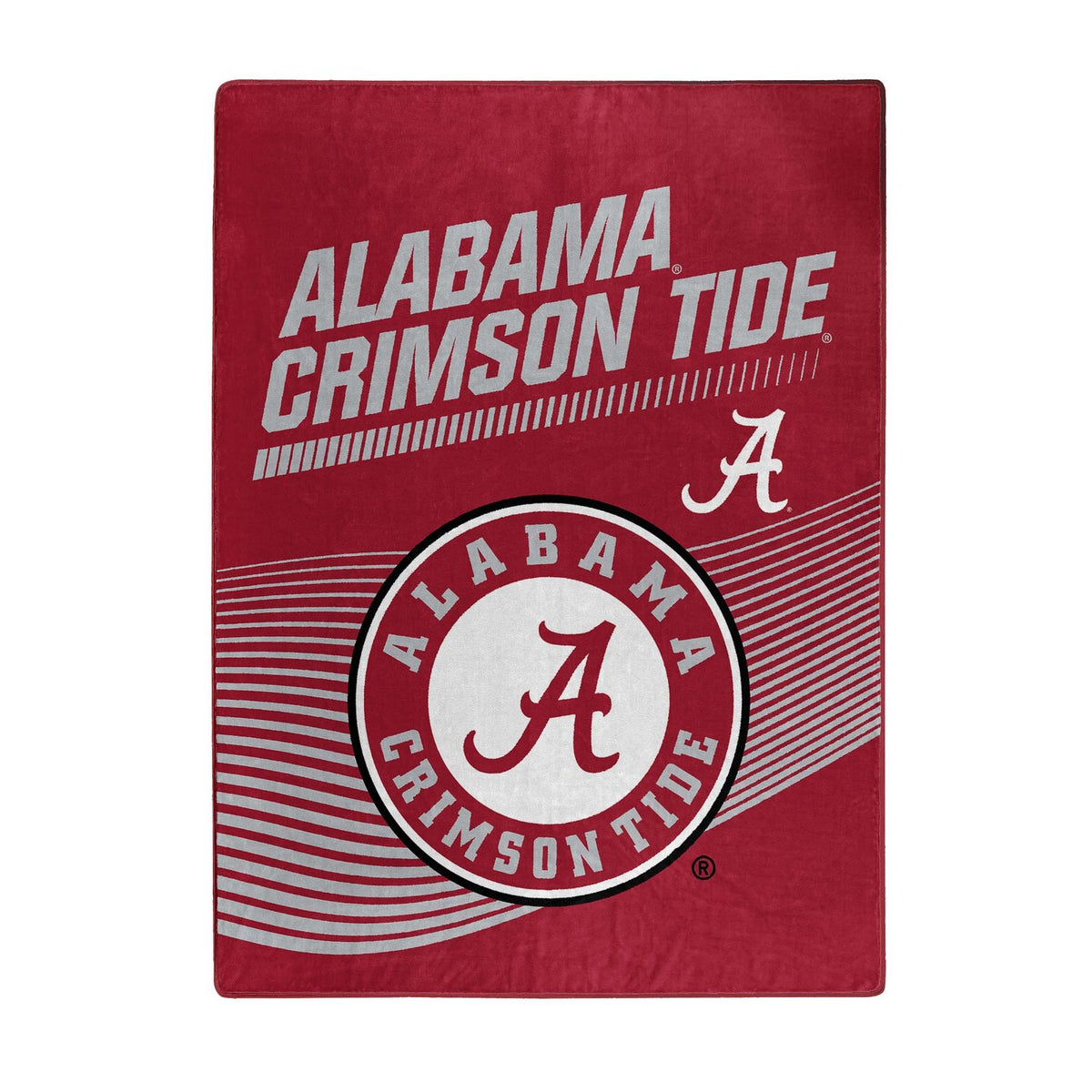 NCAA Raschel Throw Blanket Alabama Crimson Tide Open Blanket