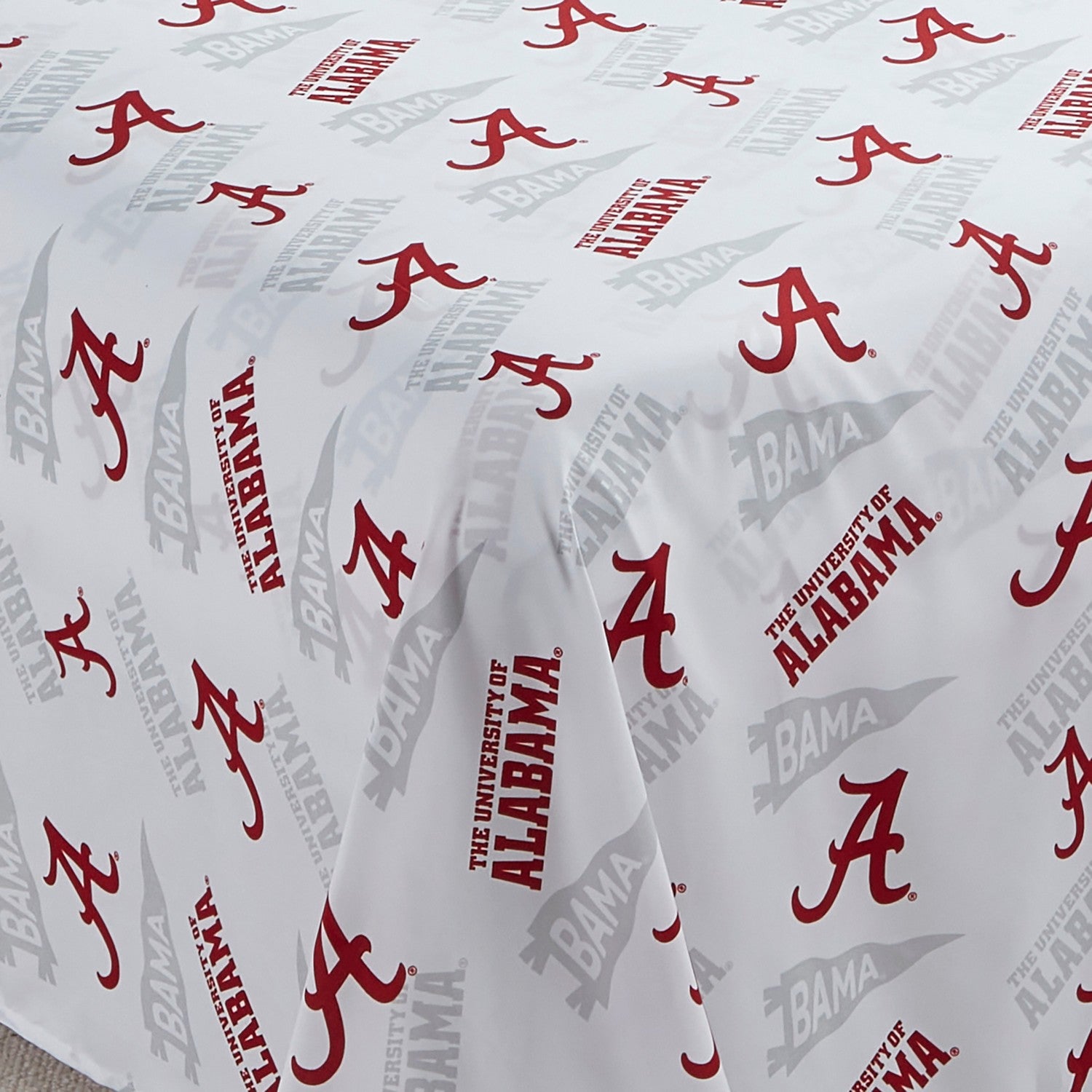 NCAA Sheet Set Alabama Crimson Tide Zoom