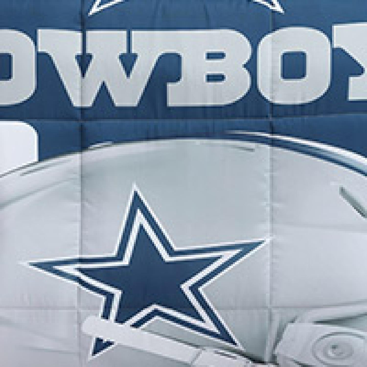 Dallas Cowboys NFL Officially Licensed 3-Piece Comforter Set - Detail