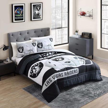 NFL Las Vegas Raiders Bed In Bag Set 