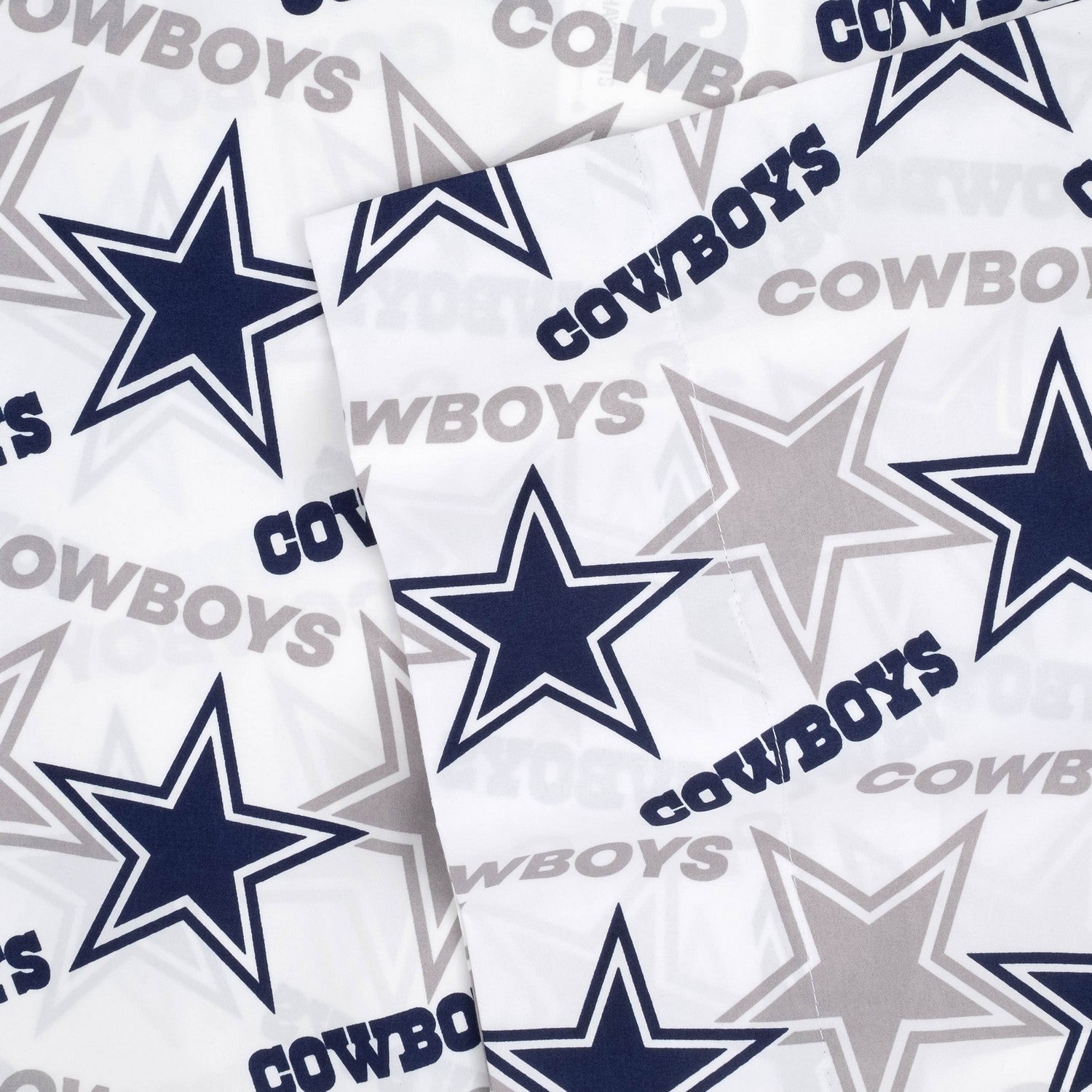 Dallas Cowboys NFL Officially Licensed 4-Piece Sheet Set - Fabric