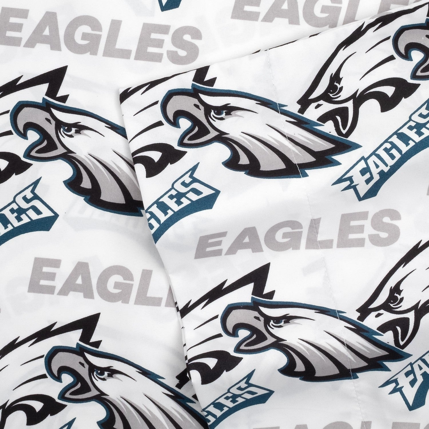 Philadelphia Eagles NFL Officially Licensed 4-Piece Sheet Set - Fabric