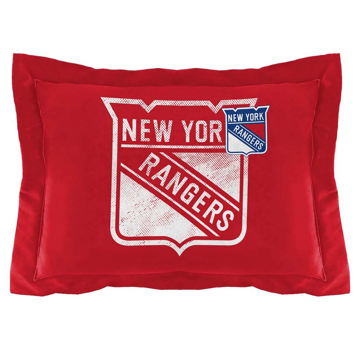NHL Comforter Sham Set New York Rangers Sham
