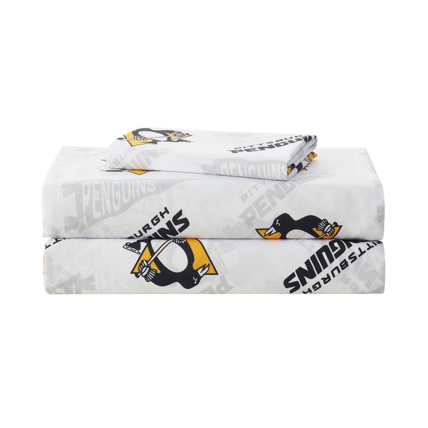NHL Sheet Set Pittsburgh Penguins Folded