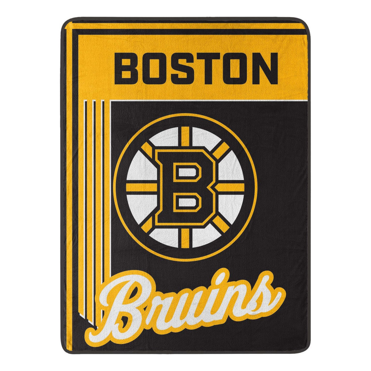 NHL Throw Blanket Boston Bruins Open Blanket