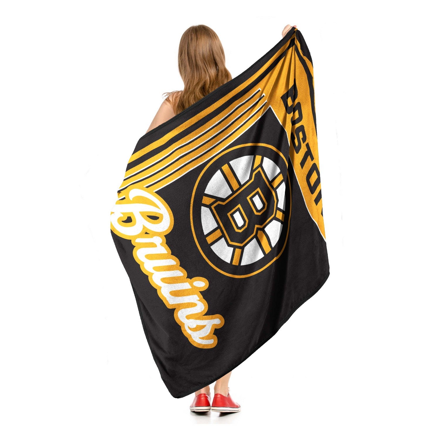 NHL Throw Blanket Boston Bruins Model