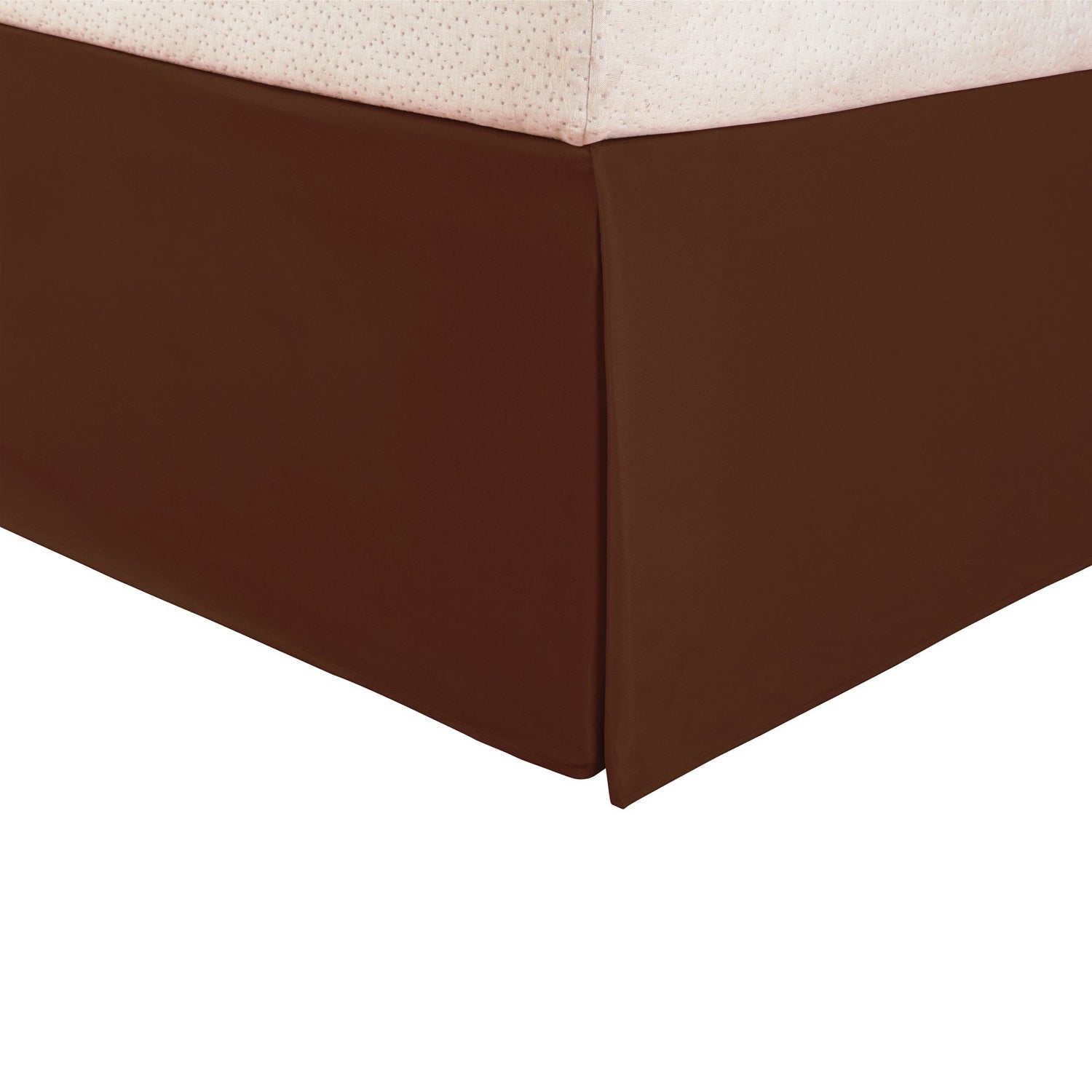 Premium Quality Basic Bed Skirt - Brown