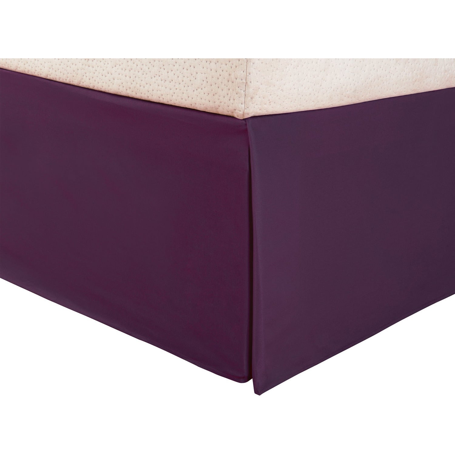 Premium Quality Basic Bed Skirt - Purple