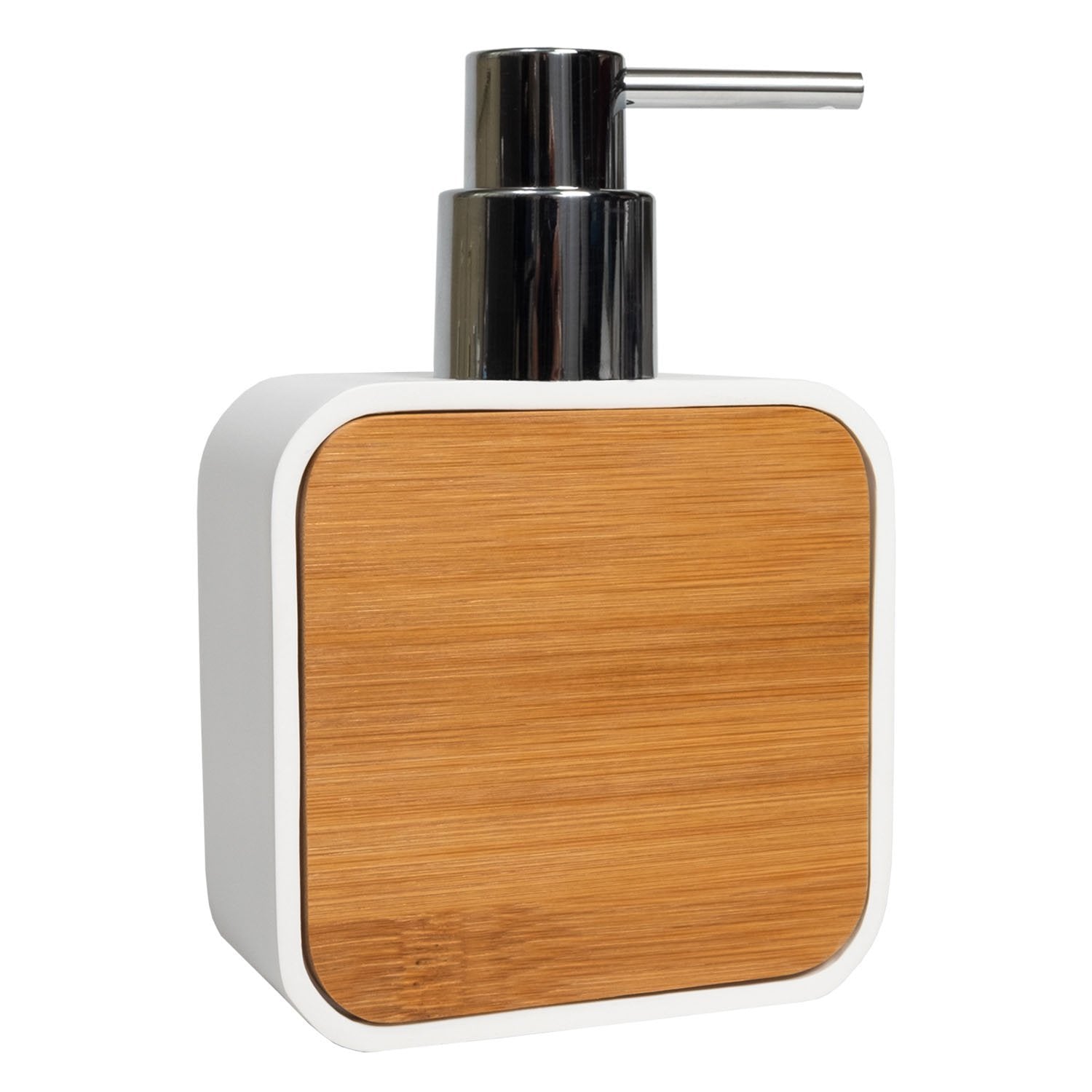 Ritz Bamboo Bathroom Accessory Set Soap Dispenser