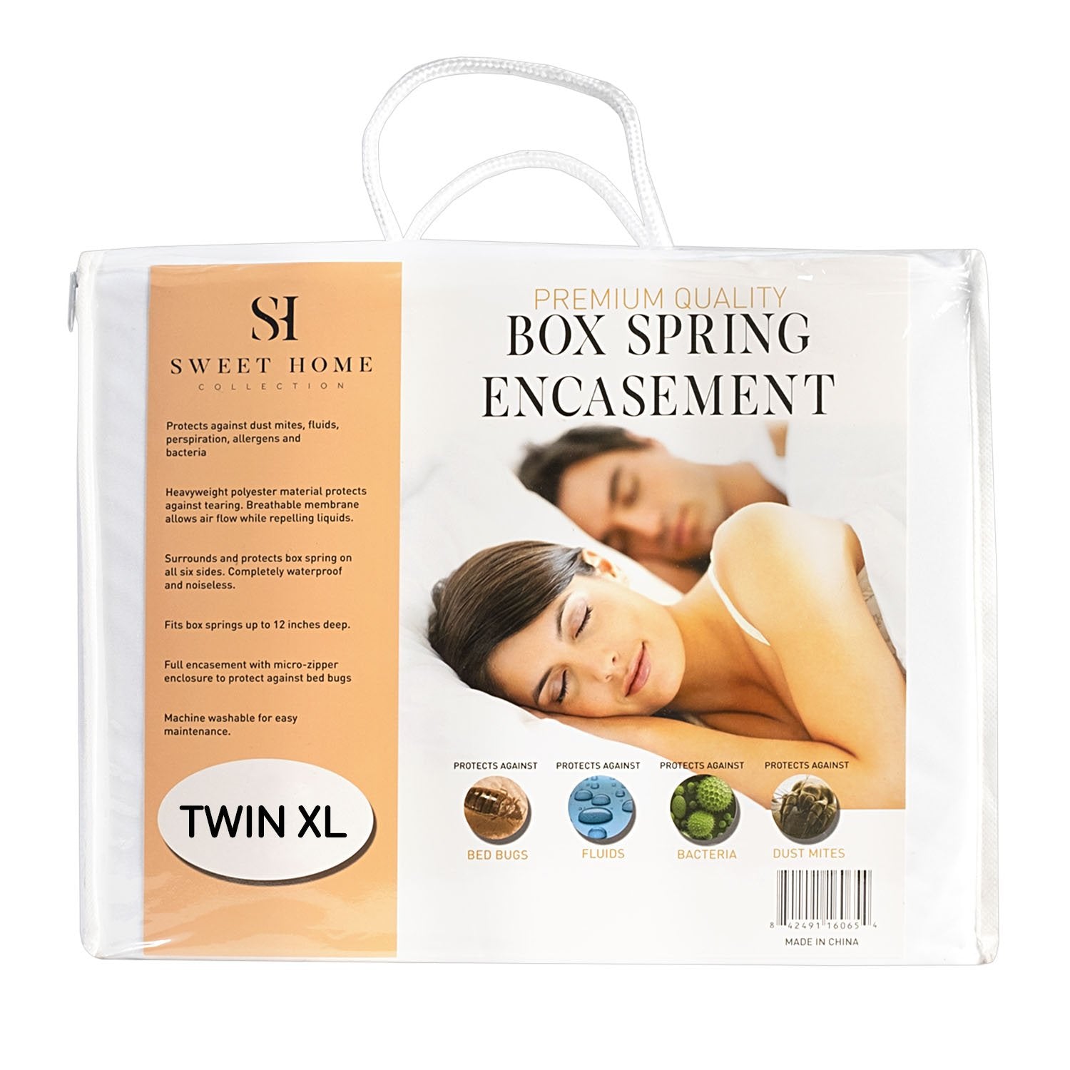 Waterproof Box Spring Encasement - Package